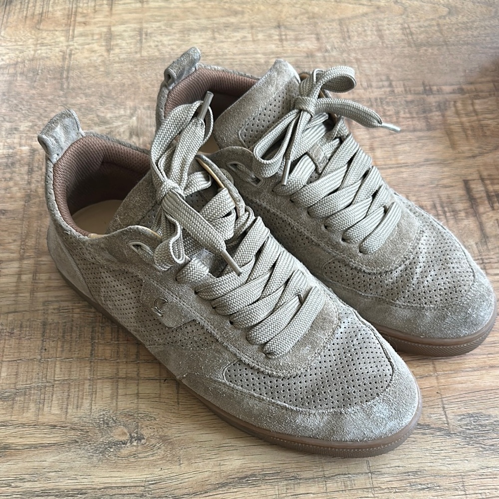 Christian Louboutin Tutti Rui Suede Sneakers